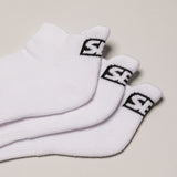 CLASSIC TRAINER SOCKS 3-PACK - White