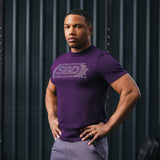 ASPIRE BRAND T-SHIRT PURPLE
