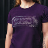 ASPIRE BRAND T-SHIRT PURPLE