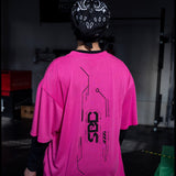 NOVA OVERSIZED T-SHIRT - GLOW PINK