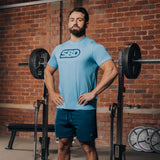 REFLECT BRAND T-SHIRT BLUE