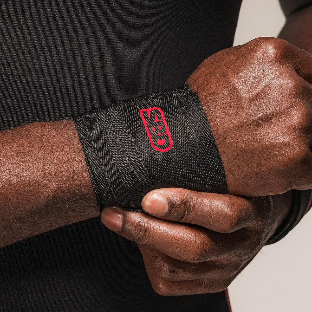 SBD Fabric Weightlifting Wrist Wraps - 1